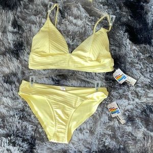Yellow bikini juniors size M/L